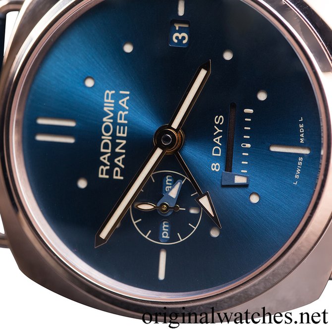Officine Panerai PAM00538 Special Editions Radiomir 8 Days GMT Oro Rosso 2013 - фото 14