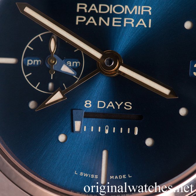 Officine Panerai PAM00538 Special Editions Radiomir 8 Days GMT Oro Rosso 2013 - фото 15