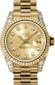 Rolex Часы Rolex Datejust Ladies 179238 chdp 26mm Yellow Gold