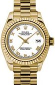 Rolex Datejust Ladies 179178 wrp 26mm Yellow Gold