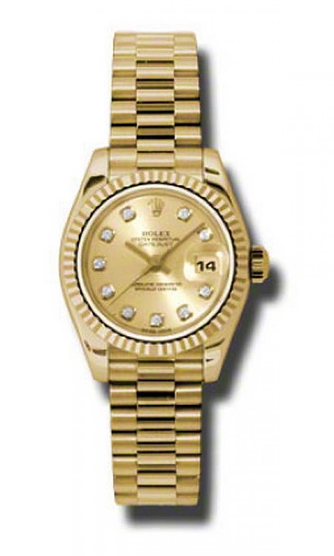 Rolex 179178 chdp Datejust Ladies Yellow Gold