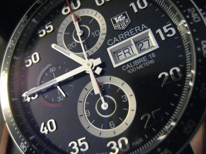 Tag Heuer CV2A10.FC6235 Carrera Day Date Automatic Chronograph - фото 4