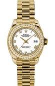 Rolex Datejust Ladies 179138 wrp 26mm Yellow Gold