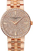 Vacheron Constantin Traditionnelle Lady 25556/Q01R-9281 Traditionnelle Gold Bracelet Small Model Fully Paved