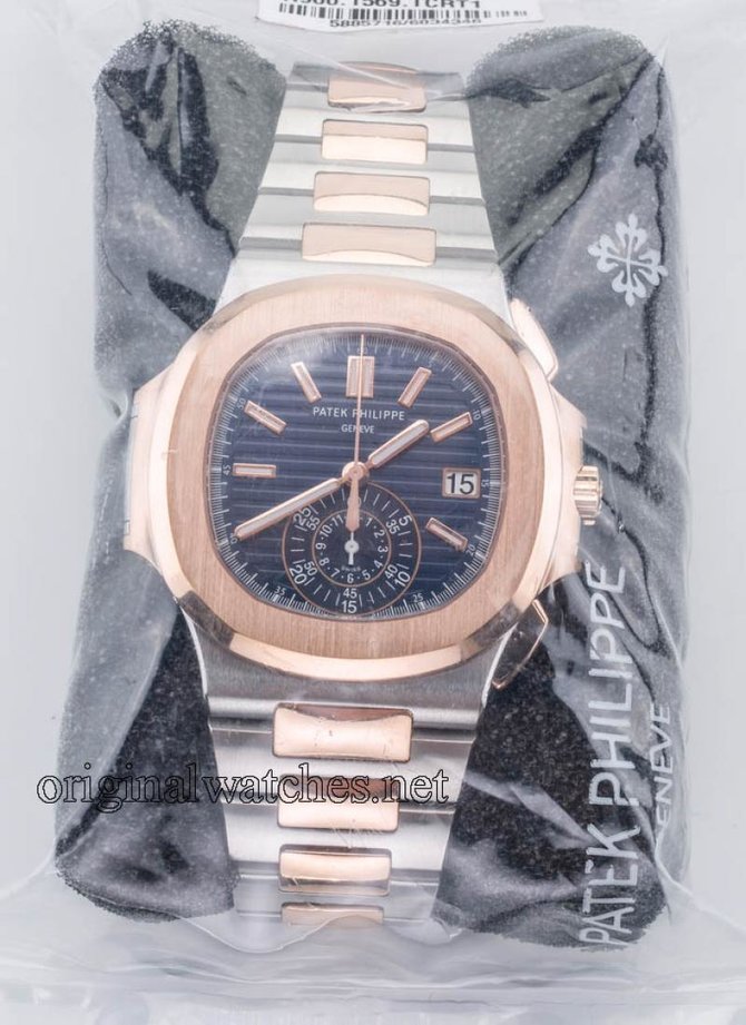 Patek Philippe 5980/1AR-001 Nautilus Stainless Steel and Rose Gold - фото 8