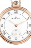 Blancpain Villeret 0151-3631 Montre De Poche Demi-Savonnette