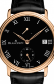 Blancpain Часы Blancpain Villeret 6614-3637-55B Manual Winding Power Reserve '8 Jours'