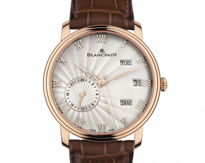 Blancpain 6670-3642-55B Villeret Quantieme Annuel GMT - фото 1