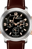 Blancpain Часы Blancpain Leman 2041-12A30-63B Reveil GMT