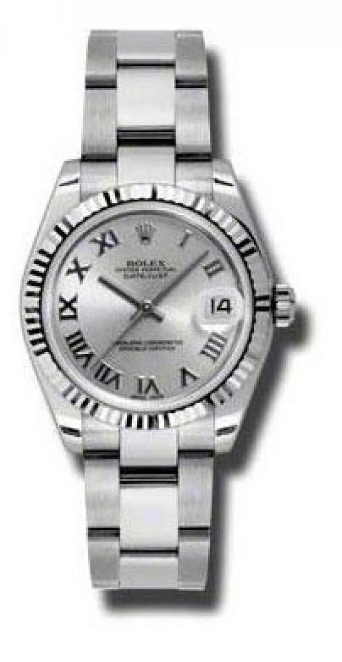 Rolex 178274 sro Datejust 31mm Steel and White Gold - фото 1