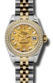 Rolex Datejust Ladies 179383 ygcdj 26mm Steel and Yellow Gold