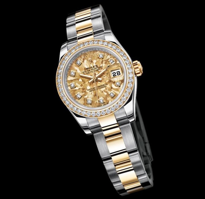 Rolex 179383 Gold Cristals Yellow Datejust Ladies 26mm Steel and Yellow Gold - фото 3