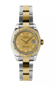 Rolex Datejust Ladies 179313 chgdmdo 26mm Steel and Yellow Gold