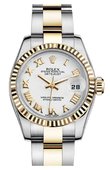 Rolex Datejust Ladies M179173-0184 26mm Steel and Yellow Gold