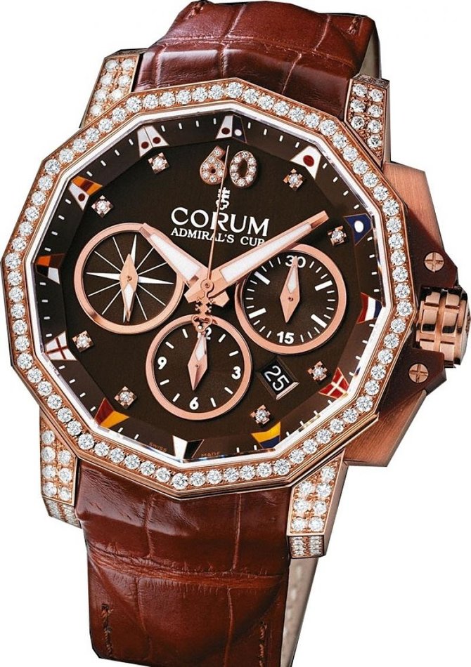 Corum 753.694.85/0002 AG52 Admirals Cup Challenger Admiral`s Cup Challenger Chrono 44 - фото 1