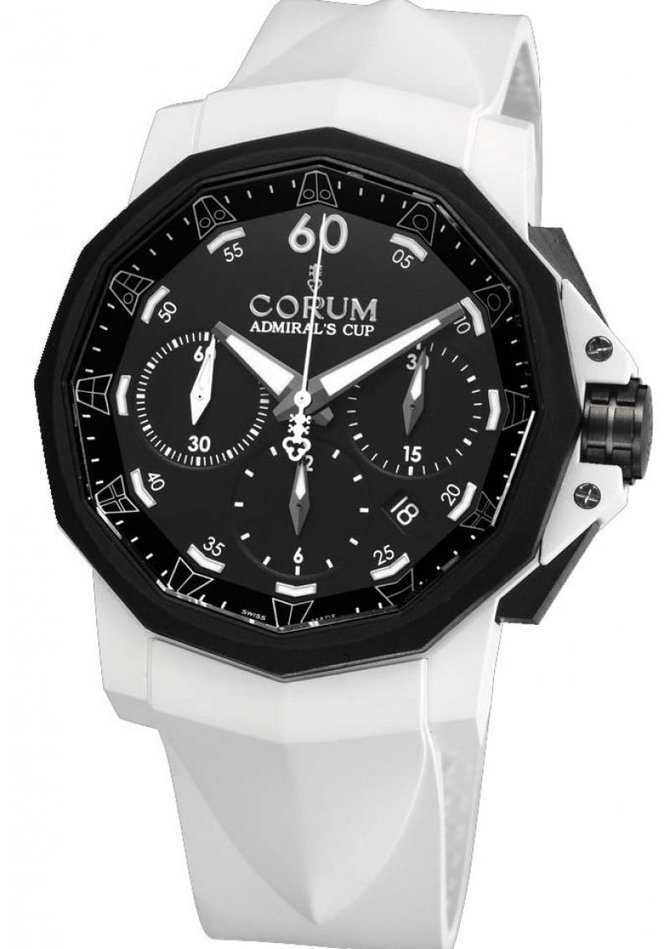 Corum 753.805.02/F379 AN21 Admirals Cup Challenger Admiral`s Cup Challenger Chrono Rubber 44 - фото 1
