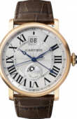 Cartier Часы Cartier Rotonde De Cartier W1556220 Large Date Second Time Zone