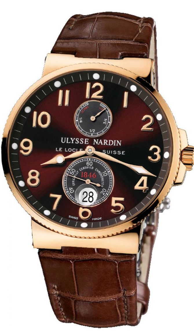 Ulysse Nardin 266-66/625 Maxi Marine Chronometer 41mm RG