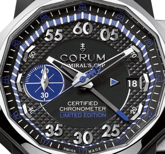 Corum 960.811.20/F241 AN12 Admirals Cup Seafender Admiral`s Cup Seafender Chrono Centro Bol d’Or Mirabaud 2012 44 - фото 2