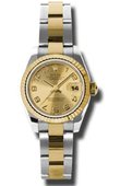 Rolex Часы Rolex Datejust Ladies 179173 chcao 26mm Steel and Yellow Gold