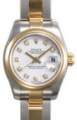 Rolex Datejust Ladies 179163 wdo 26mm Steel and Yellow Gold