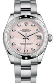 Rolex Datejust 178344 pmdo 31mm Steel and White Gold