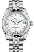 Rolex Datejust 178344 wrj 31mm Steel and White Gold