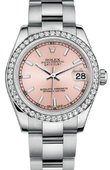 Rolex Datejust 178384 pio 31mm Steel and White Gold
