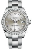 Rolex Datejust 178384 sdo 31mm Steel and White Gold