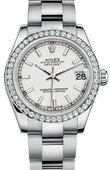 Rolex Datejust 178384 wio 31mm Steel and White Gold
