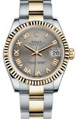 Rolex Datejust 178273 gro 31mm Steel and Yellow Gold