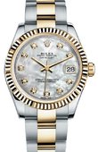 Rolex Datejust 178273 mdo 31mm Steel and Yellow Gold
