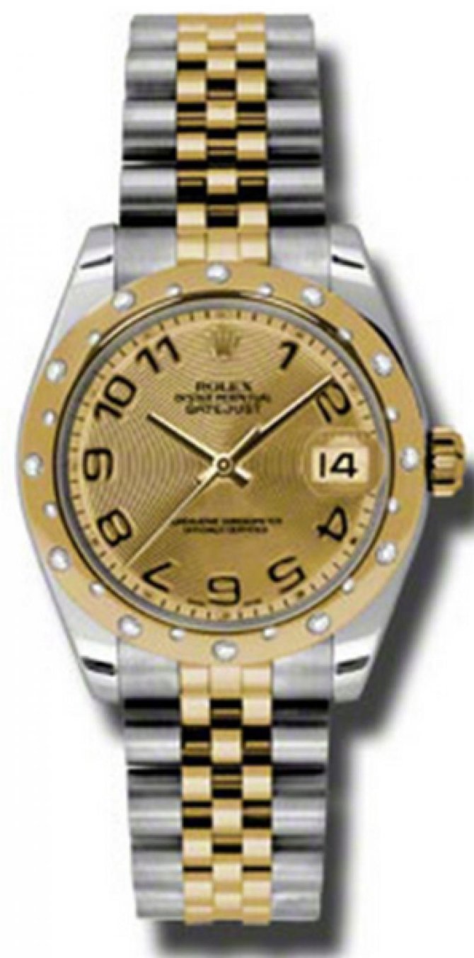 Rolex 178343 chcaj Datejust 31mm Steel and Yellow Gold - фото 1