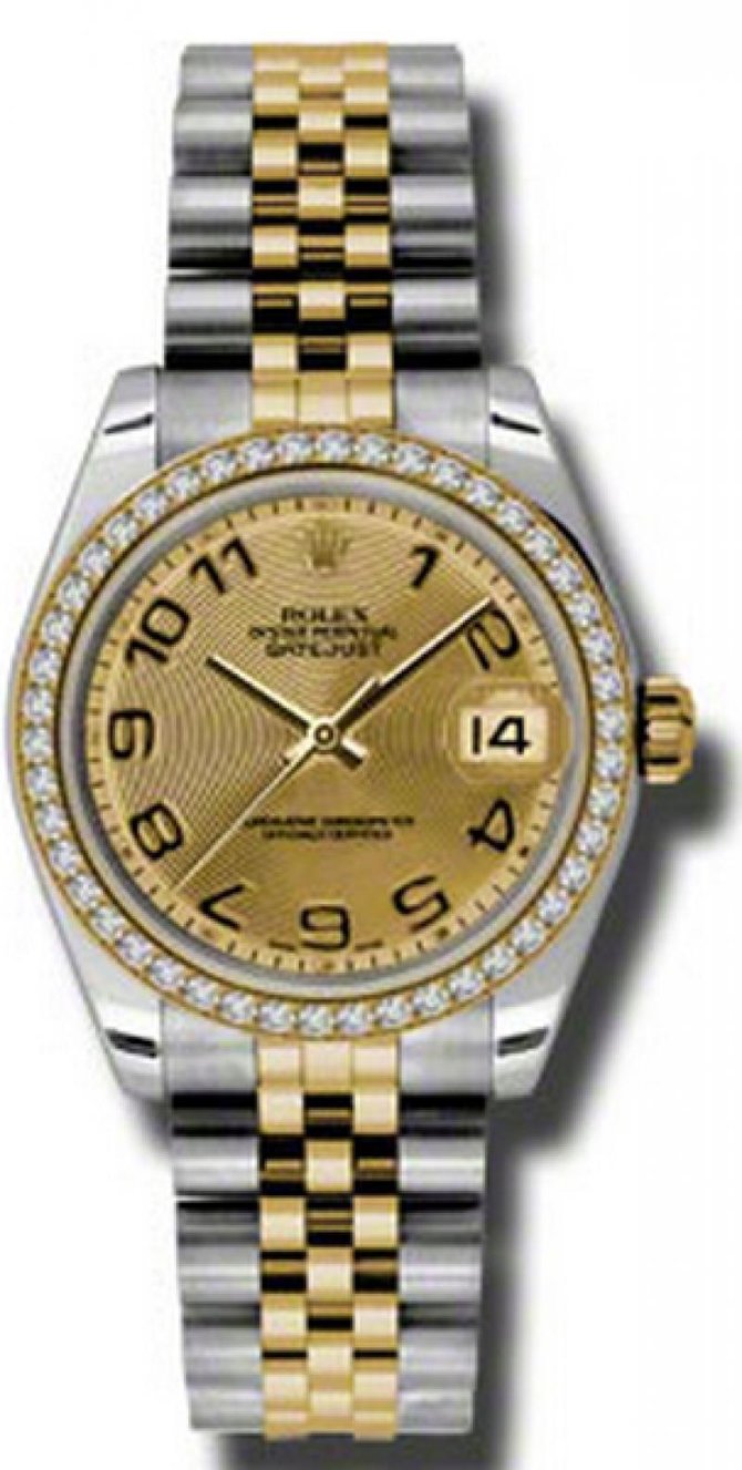 Rolex 178383 chcaj Datejust 31mm Steel and Yellow Gold - фото 1