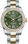 Rolex Datejust 178383 ogdro 31mm Steel and Yellow Gold