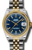 Rolex Datejust 178243 blij 31mm Steel and Yellow Gold