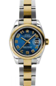 Rolex Datejust Ladies 179163 blcao 26mm Steel and Yellow Gold