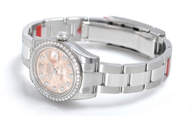 Rolex 179384 Gold Cristals Pink Datejust Ladies 26mm Steel and White Gold - фото 5