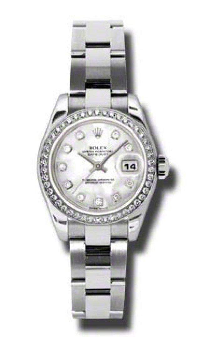 Rolex 179384 mdo Datejust Ladies 26mm Steel and White Gold - фото 4