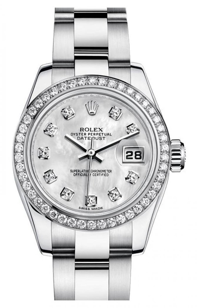 Rolex 179384 mdo Datejust Ladies 26mm Steel and White Gold - фото 1