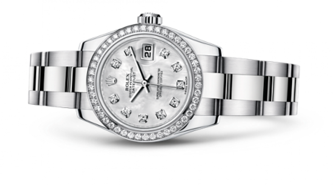 Rolex 179384 mdo Datejust Ladies 26mm Steel and White Gold - фото 2