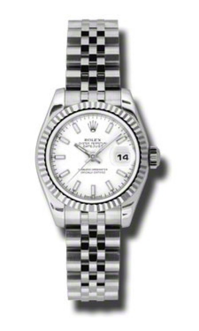 Rolex 179174 wsj Datejust Ladies  26mm Steel and White Gold - фото 3