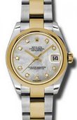 Rolex Datejust 178243 mdo 31mm Steel and Yellow Gold