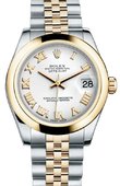 Rolex Datejust 178243 wrj 31mm Steel and Yellow Gold