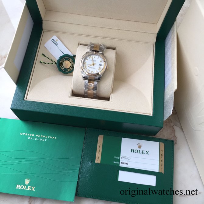 Rolex 178243 wro Datejust 31mm Steel and Yellow Gold - фото 2