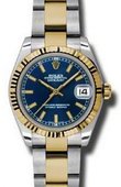 Rolex Datejust 178273 blio 31mm Steel and Yellow Gold