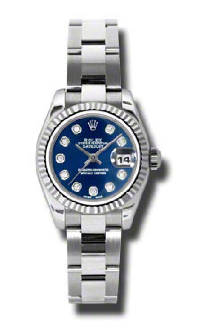 Rolex 179174 bldo Datejust Ladies 26mm Steel and White Gold - фото 1