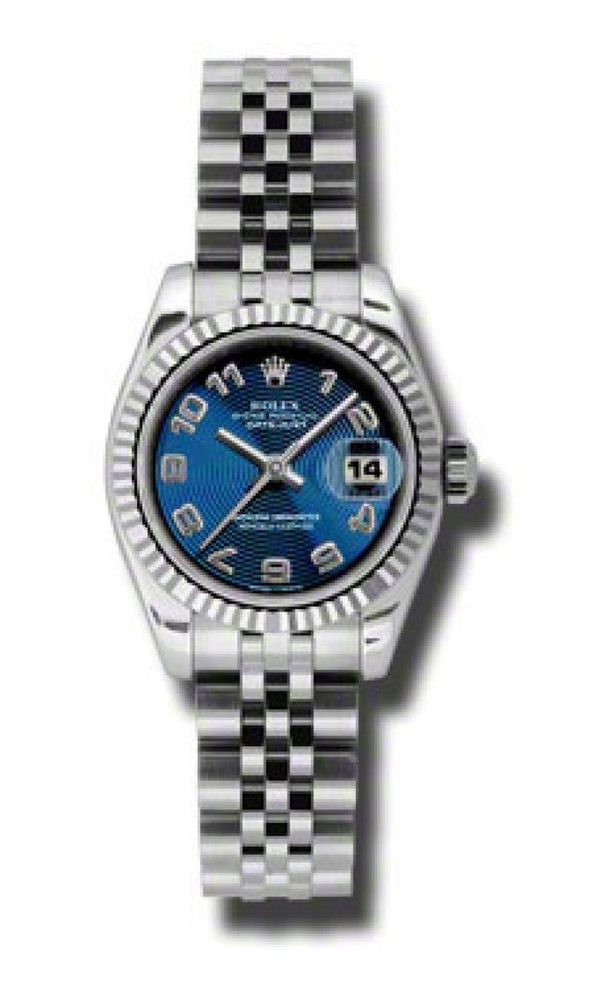 Rolex 179174 blcaj Datejust Ladies 26mm Steel and White Gold - фото 1