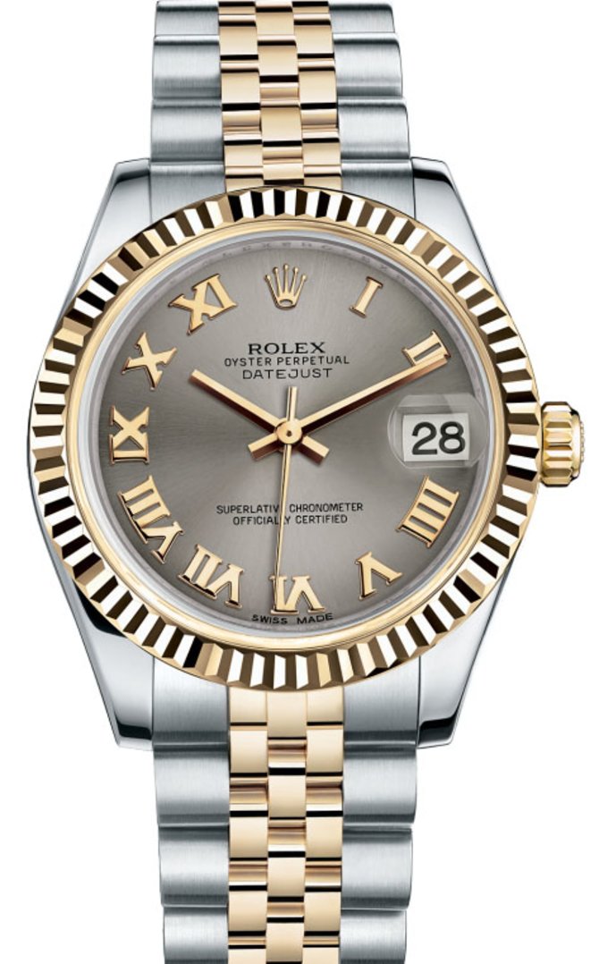 Rolex 178273 grj Datejust 31mm Steel and Yellow Gold