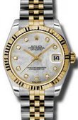 Rolex Datejust 178273 mdj 31mm Steel and Yellow Gold